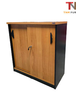 ตู้เอกสาร บานเลื่อนทึบ(เตี้ย) ST-080-SS