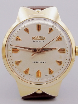 นาฬิกาเก่า ROAMER ไขลาน