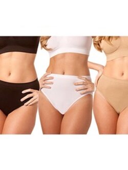 กางเกงในเอวสูง สวมใส่สบาย เก็บกระชับหน้าท้อง สีคลาสสิค 1 กล่อง มี 3 สี ดำ ขาว เนื้อ มีSize S,M,L,XL,2XL ราคาโปรโมชั่น แพ็คละ 390 บาท (ลดถึง 60%)