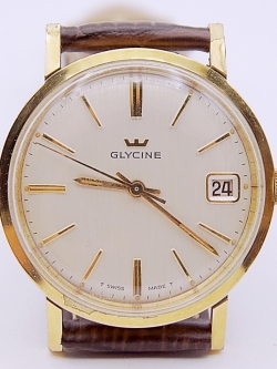 นาฬิกาเก่า GLYCINE ไขลาน