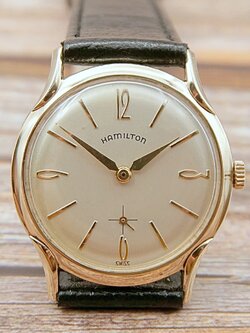 นาฬิกาเก่า HAMILTON ไขลานสองเข็มครึ่ง