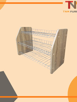 ชั้นรองเท้าข้างไม้ 3ชั้น รุ่นPETER