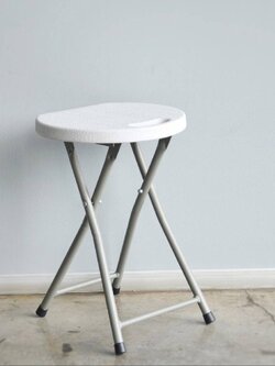 เก้าอี้สนามกลมพับ