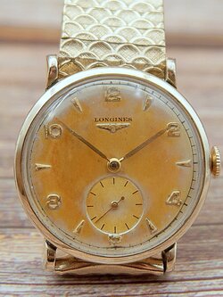 นาฬิกาเก่า LONGINES ไขลานสองเข็มครึ่ง