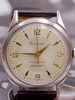 นาฬิกาเก่า LUCERNE ไขลาน