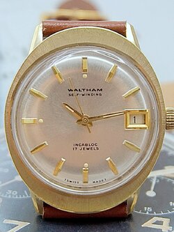 นาฬิกาเก่า WALTHAM ออโตเมติก