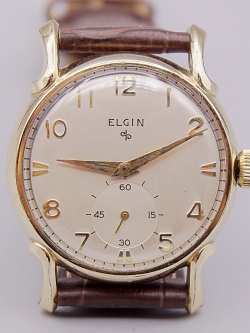 นาฬิกาเก่า ELGIN ไขลานสองเข็มครึ่ง