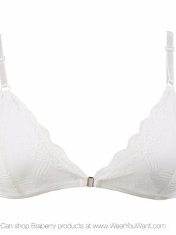 บราลูกไม้ ไม่มีโครง ตะขอด้านหน้า เนื้อนิ่ม ใส่สบาย ไม่คัน ฟรีไซส์ มี 2 สี ขาว ดำ ราคาส่ง 3 ชิ้นคละแบบได้ ราคาตัวละ 120 บาท