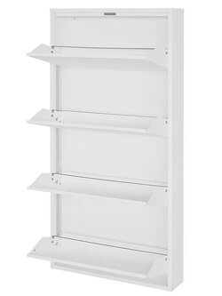 ตู้รองเท้าเหล็ก "TIER" บานสวิง 4บาน