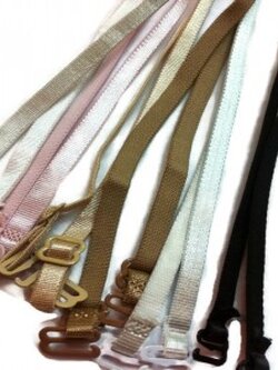 สายเสื้อในเส้นเล็ก ใส่กับเสื้อชั้นในได้ทุกแบบ ราคาคู่ละ 29 บาท