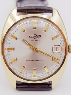 นาฬิกาเก่า VULCAIN ไขลาน