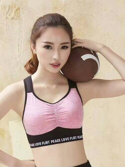 สปอร์ตบราหลังกล้าม ตะขอหลัง สวมใส่กระชับมั่นใจได้ทุกการเคลื่อนไหวผ้าใส่สบายฟรีไซส์ 4 สี ชมพู ฟ้า ดำ ม่วง ราคาส่ง 3 ชิ้น คละกับแบบอื่นได้ ตัวละ 190 บาท