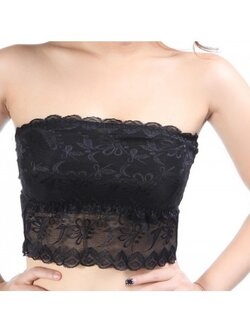 เกาะอกลูกไม้ เนื้อนิ่มใส่สายไม่คัน เสริมฟองน้ำ ถอดฟองออกได้ มีสายใสให้ 1 คู่ มี 3 สี ดำ ขาว เนื้อ ฟรีไซส์ ราคาส่ง 3 ชิ้นคละแบบได้ ตัวละ 100 บาท