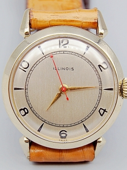 นาฬิกาเก่า ILLINOIS ออโตเมติก