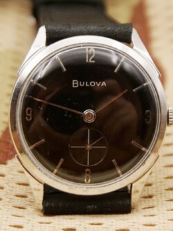 นาฬิกาเก่า BULOVA ไขลานสองเข็มครึ่ง