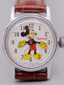 นาฬิกาเก่า MICKEY MOUSE BY INGERSOLL ไขลาน