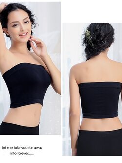 เกาะอก ผ้าทออย่างดี ใส่สบายไม่อึดอัด ฟรีไซส์ มี 3 สี ดำ ขาว เนื้อ ราคาส่ง 3 ชิ้น คละกับแบบอื่นได้ ตัวละ 110 บาท