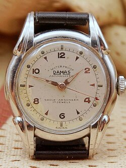นาฬิกาเก่า DAMAS ไขลาน