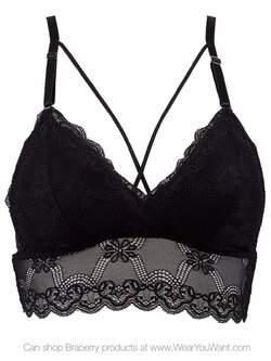 บราลูกไม้ ไม่มีโครง เนื้อนิ่ม ใส่สบาย ไม่คัน ถอดฟองน้ำออกได้ สายบราปรับระดับได้ ฟรีไซส์ มี 2 สี ขาว ดำ ราคาส่ง 3 ชิ้นคละแบบได้ ราคาตัวละ 120 บาท