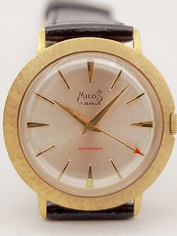 นาฬิกาเก่า MILOS ไขลาน