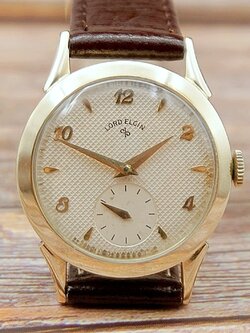 นาฬิกาเก่า LORD ELGIN ไขลานสองเข็มครึ่ง