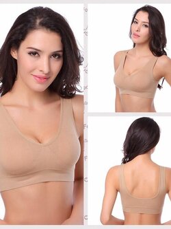 สปอร์บราสวมสบาย ใส่กระชับและเก็บเนื้อด้านข้างได้เป็นอย่างดี ตัวเดี่ยว สีเนือ size S M L XL XXL ราคาตัวละ 290 บาท