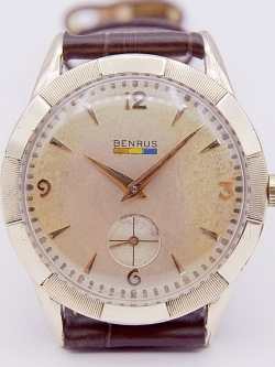 นาฬิกาเก่า BENRUS ไขลานสองเข็มครึ่ง