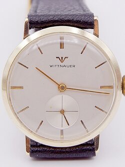 นาฬิกาเก่า WITTNAUER BY LONGINES ไขลานสองเข็มครึ่ง