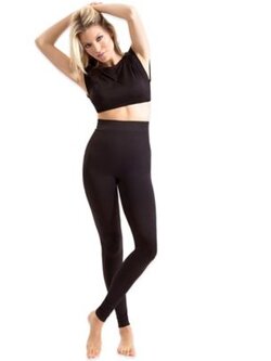 Slim&ToneLegging กางเกงเลกกิ้งช่วยเก็บกระชับส่วนเกิน ก้น สะโพก หน้าท้อง ขาเรียวเล็ก มั่นใจทุกครั้งที่ใส่ สีดำ มีSize S,M,L,XL