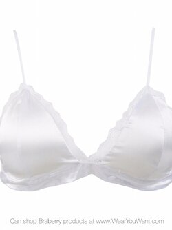 บราลูกไม้ ผ้าซาตินแต่งขอบลูกไม้ เนื้อนิ่ม ไม่มีโครง ฟองน้ำในตัว ใส่สบาย ฟรีไซส์ มี 2 สี ขาว ดำ ราคาส่ง 3 ชิ้นคละแบบได้ ราคาตัวละ 150 บาท