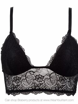 บราลูกไม้ ไม่มีโครง ไม่คัน มีฟองน้ำในตัว มีตะขอด้านหลัง สายบราปรับระดับได้ ฟรีไซส์ มี 2 สี ขาว ดำ ราคาส่ง 3 ชิ้นคละแบบได้ ราคาตัวละ 120 บาท