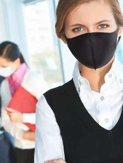 Mask 3D เนื้อยูรีเทน ของผู้ใหญ่ กันฝุ่นและมลภาวะ ใส่บาย ไม่อึดอัด ชิ้นละ 29 บาท 4 ชิ้น 100 โหลละ 180 บาท