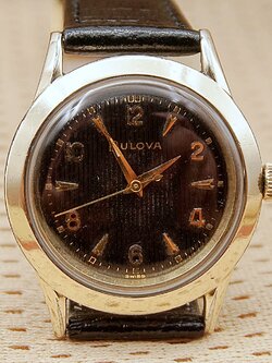 นาฬิกาเก่า BULOVA ไขลาน