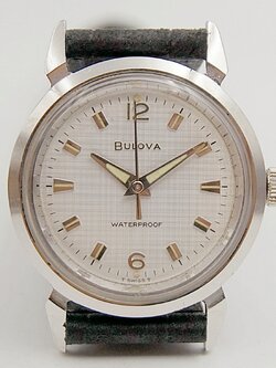 นาฬิกาเก่า BULOVA ไขลาน
