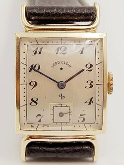 นาฬิกาเก่า LORD ELGIN ไขลานสองเข็มครึ่ง