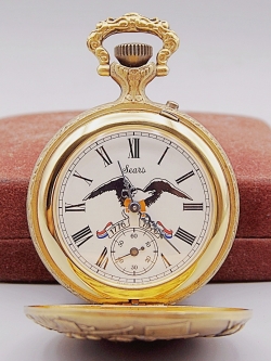 นาฬิกาพก SEARS ไขลานสองเข็มครึ่ง