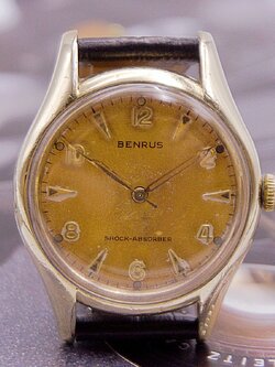 นาฬิกาเก่า BENRUS ไขลาน