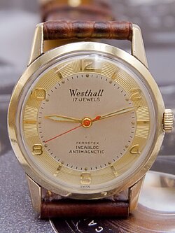 นาฬิกาเก่า WESTHALL ไขลาน