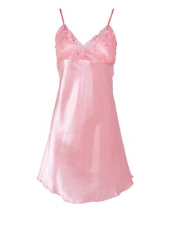 ชุดนอนสายเดี่ยววันพีซ ผ้าซาตินเนื่อนิ่มเบาใส่สบาย ไม่อับชื้น มี 3 สี ฟรีไซส์ ราคาส่ง 3 ชิ้น คละแบบได้ชุดละ 350 บาท