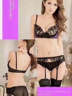 บราลูกไม้ เซ็กซี่ เนื้อผ้านิ่ม ใส่สบาย มี 3 สี ม่วง ชมพู แดง size 32 34 36 38 ราคาชุดละ 290 บาท