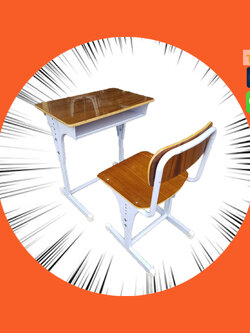 โต๊ะหนังสือเด็ก ปรับระดับ