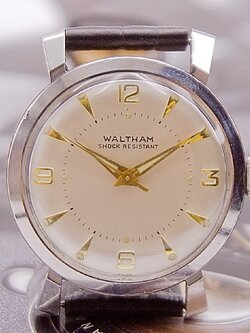 นาฬิกาเก่า WALTHAM ไขลาน