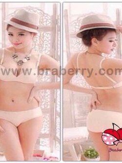 ชุดชั้นในสายเส้นเดียว มีฟองน้ำเสริม เปลี่ยนเป็นสายใสได้ มีกางเกงในให้เข้าชุด size 32/70, 34/75 SALE ราคาชุดละ 100 บาท