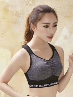 สปอร์ตบราหลังกล้าม ตะขอหลัง สวมใส่กระชับมั่นใจได้ทุกการเคลื่อนไหวผ้าใส่สบายฟรีไซส์ 4 สี ชมพู ฟ้า ดำ ม่วง ราคาส่ง 3 ชิ้น คละกับแบบอื่นได้ ตัวละ 190 บาท