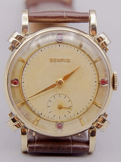 นาฬิกาเก่า BENRUS ไขลานสองเข็มครึ่ง