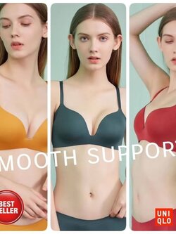 บราไร้โครง ไร้ขอบ ฟองน้ำนุ่มด้านใน เบาสบาย โอบกระชับทรงสวยแนบอกเก็บเนื้อด้านข้างได้ดี มี 7 สี size 32,34,36,38 ราคาส่ง 3 ชิ้นคละแบบได้ ตัวละ 390 บาท