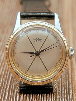 นาฬิกาเก่า WYLER ไขลาน