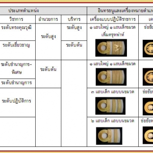 อินทรธนูข้าราชการพลเรือน