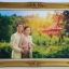 กรอบหลุยส์ไม้แท้ 20x30 นิ้ว สีทองพ่น พร้อมอัดเคลือบภาพ