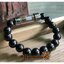 ตะกรุดหนังเสือไฟ + สร้อยหิน เฮมาไทต์ (Hematite) เหล็กไหลน้ำรอง
